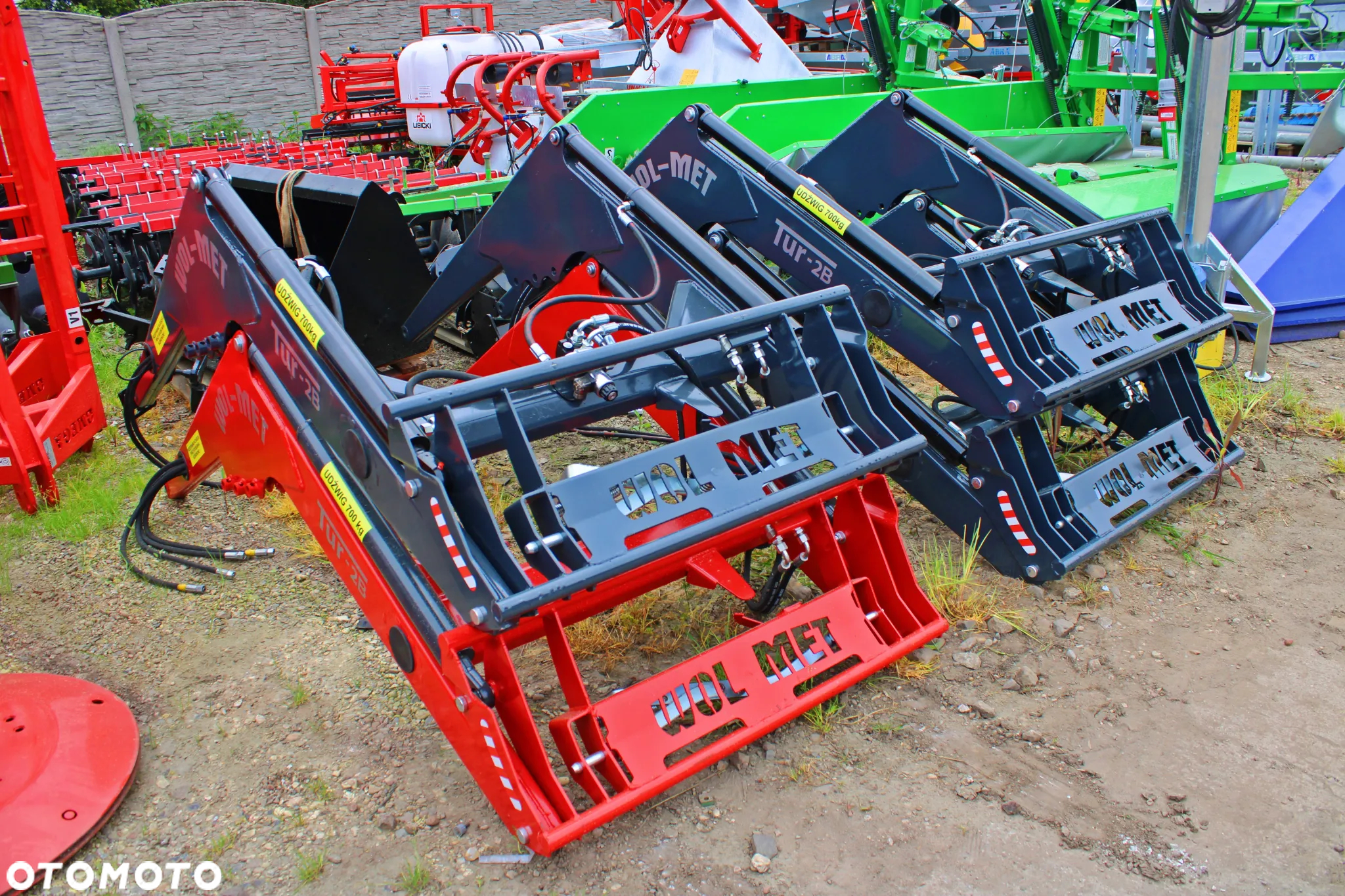 Ładowacz czołowy TUR Z OSPRZĘTEM Ładowacz TUR do C330 C360 T25 Zetor MTZ euroramka WOL-MET - 9
