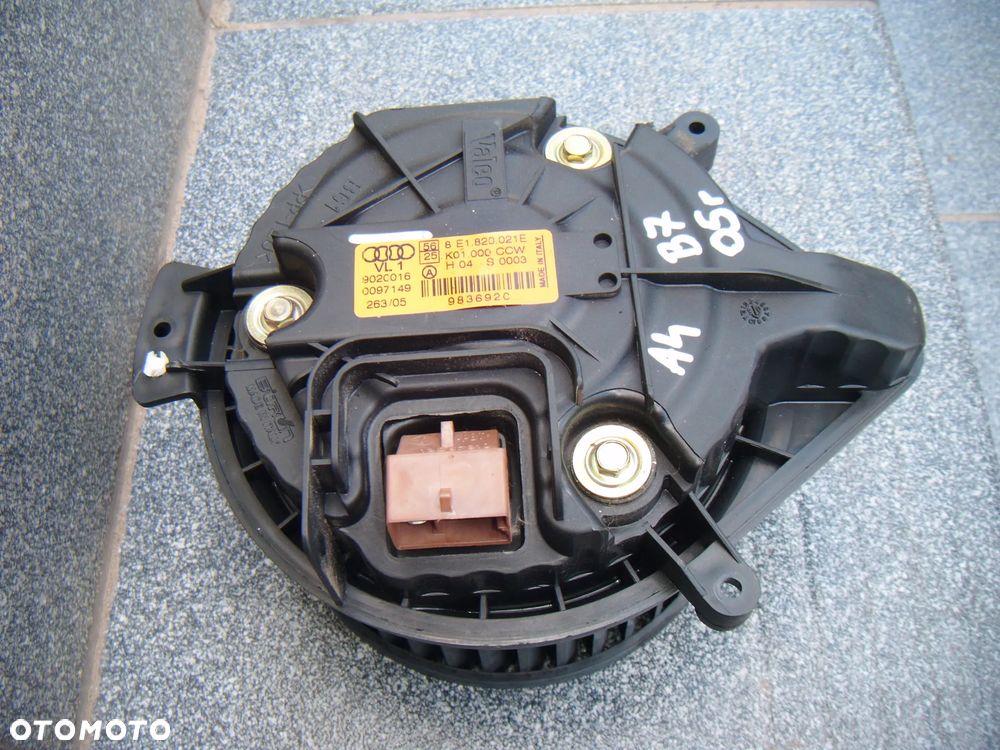 audi a4 b7 wentylator ogrzewania