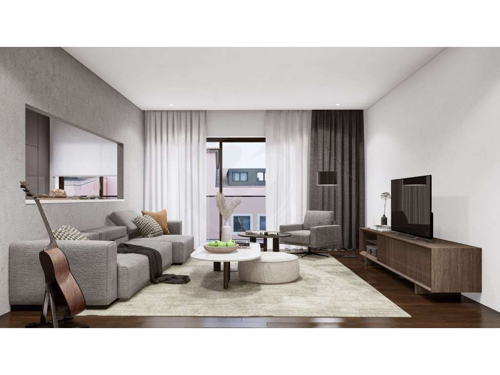 T2+1 em Construção em Azurara Vila do Conde - Grande imagem: 5/25