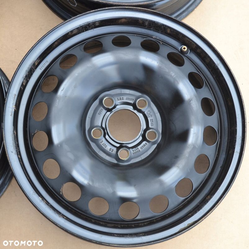 FELGA STALOWA OEM VW SKODA SEAT 5x100 5,5J15 ET 40 x1szt F-500 - 1