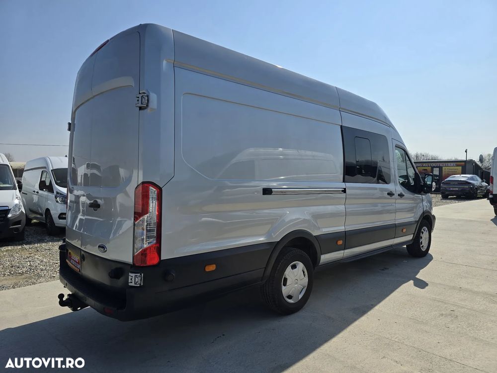 Ford Transit DOKA 6 Locuri+DUBĂ L4H3 Long - 8