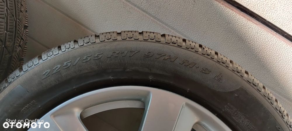 Audi A5 A6 A7 Koła Felgi Zimowe OPONY PIRELLI 225/55/R17 7.5j 17cali et37 5x112 4G0601025L - 5