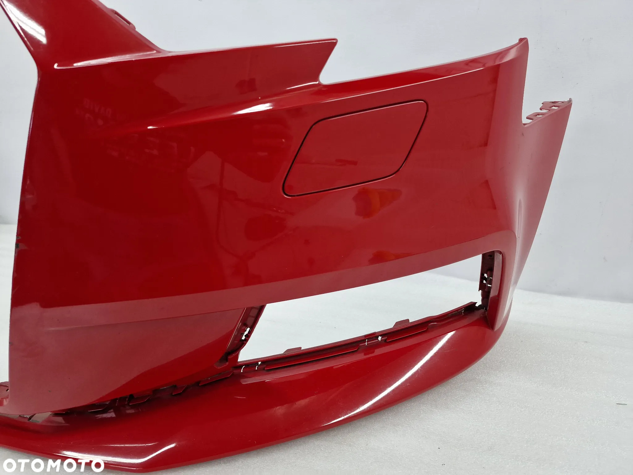 AUDI A8 8V / 8V3 SPORTBACK LIFT S-LINE 15- ZDERZAK PRZEDNI PRZÓD NA SPRYSKI , ŁADNY , CZERWONY , NR 8V3807437A , NR AUKCJI NZ733 - 16