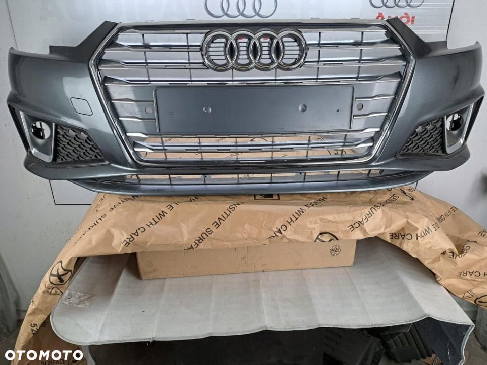 ZDERZAK AUDI A4 B9 8W COMPETITION S-LINE PLUS 2017 - 1