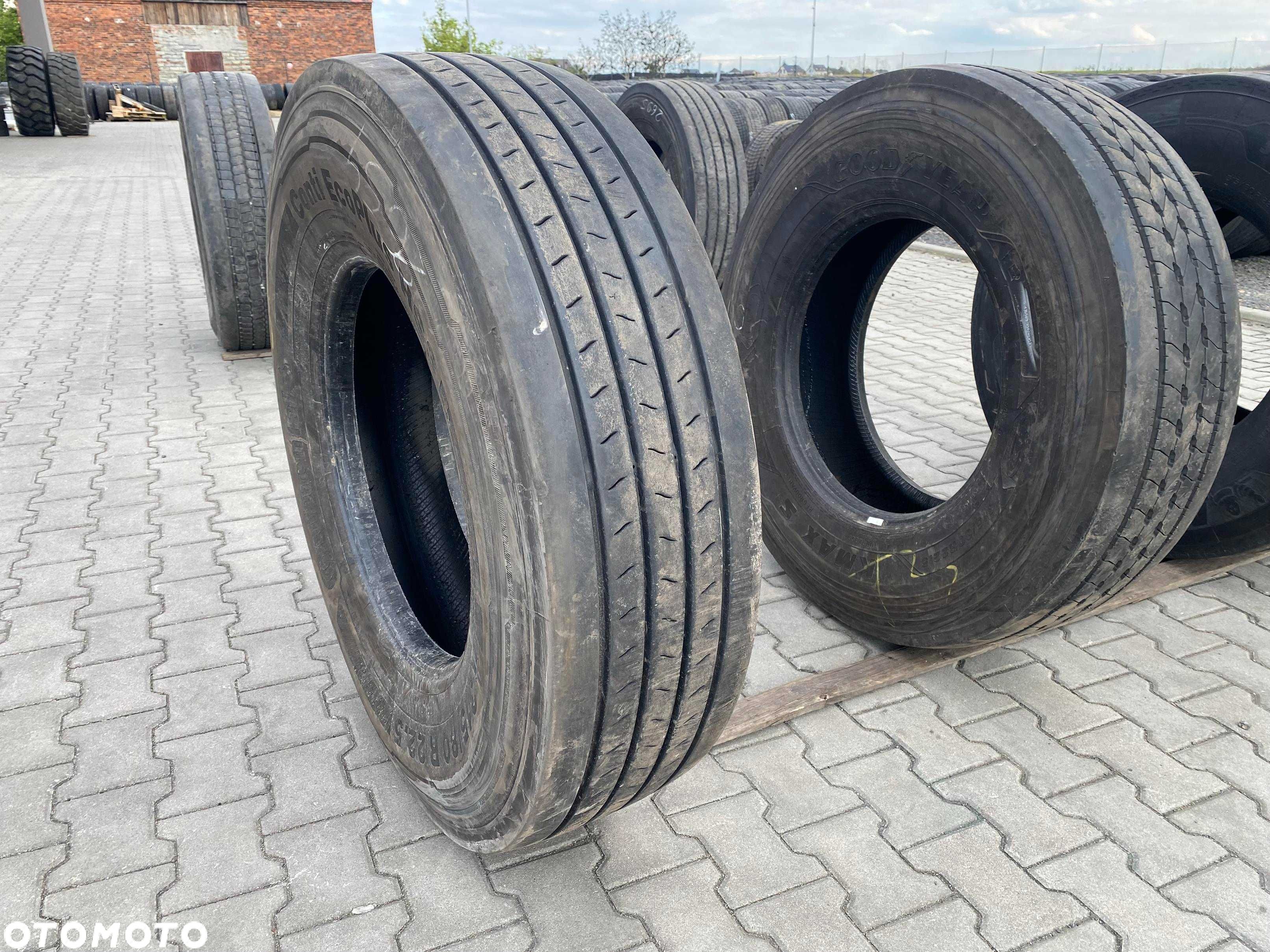 Opona 315/80R22.5 CONTINENTAL CONTI ECOPLUS HS3 Przód 9-10mm - 1