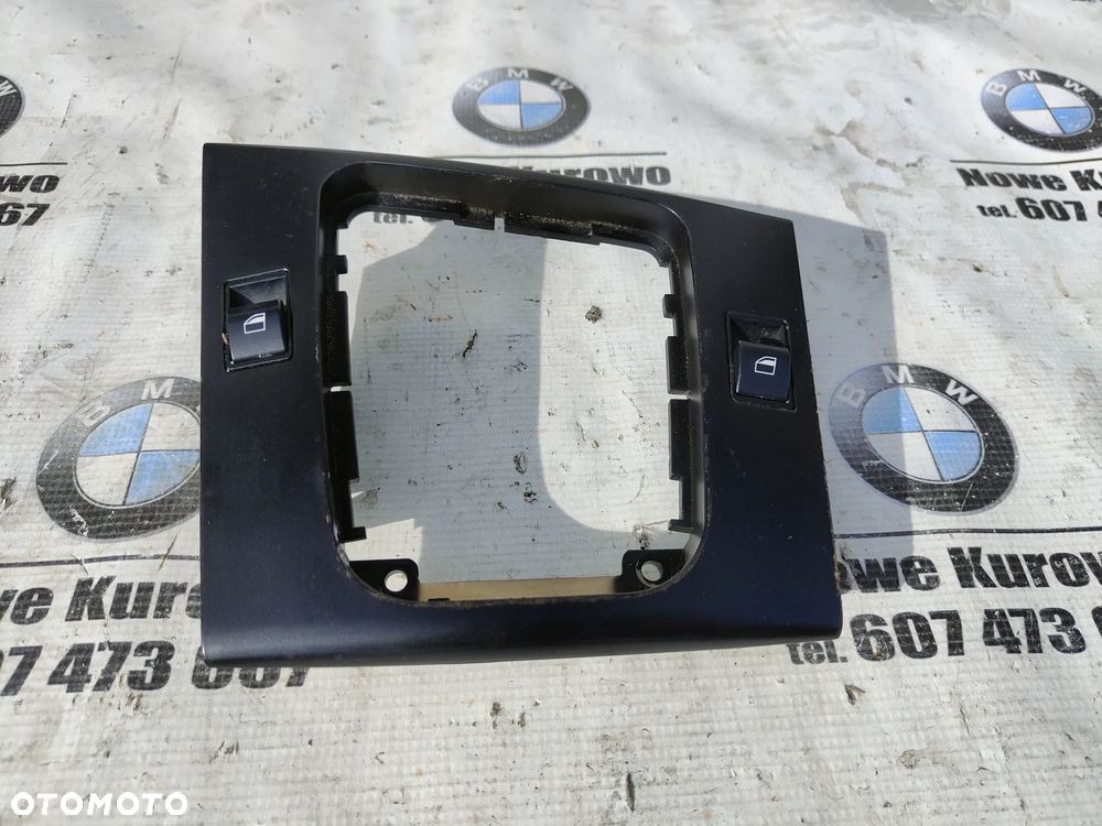 BMW E46 Panel ramka przełączników szyb czarna - 2