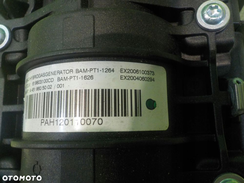 SMART FORTWO II 451 LIFT 12r AIRBAG poduszka pasazera A4518605002 - 12