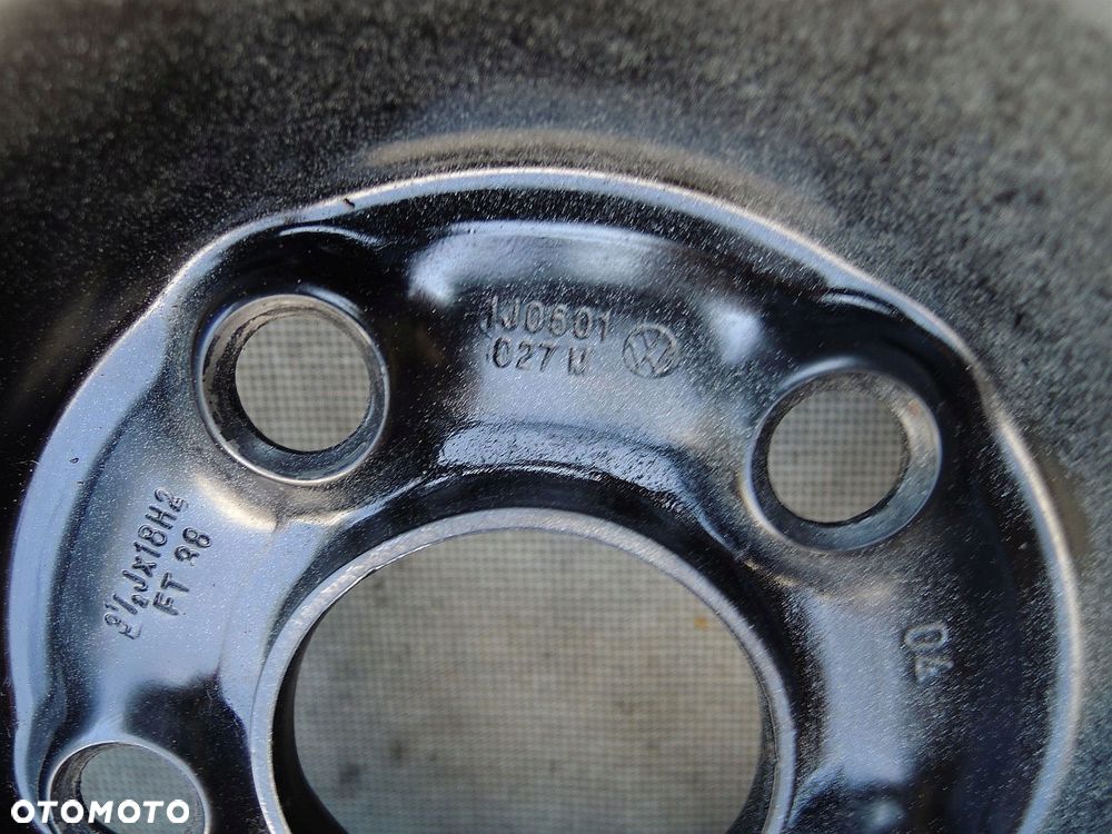 koŁo dojazdowe dojazdÓwka 125/70/ r18 3,5x18 (oe) - vw iv audi a3 - 6