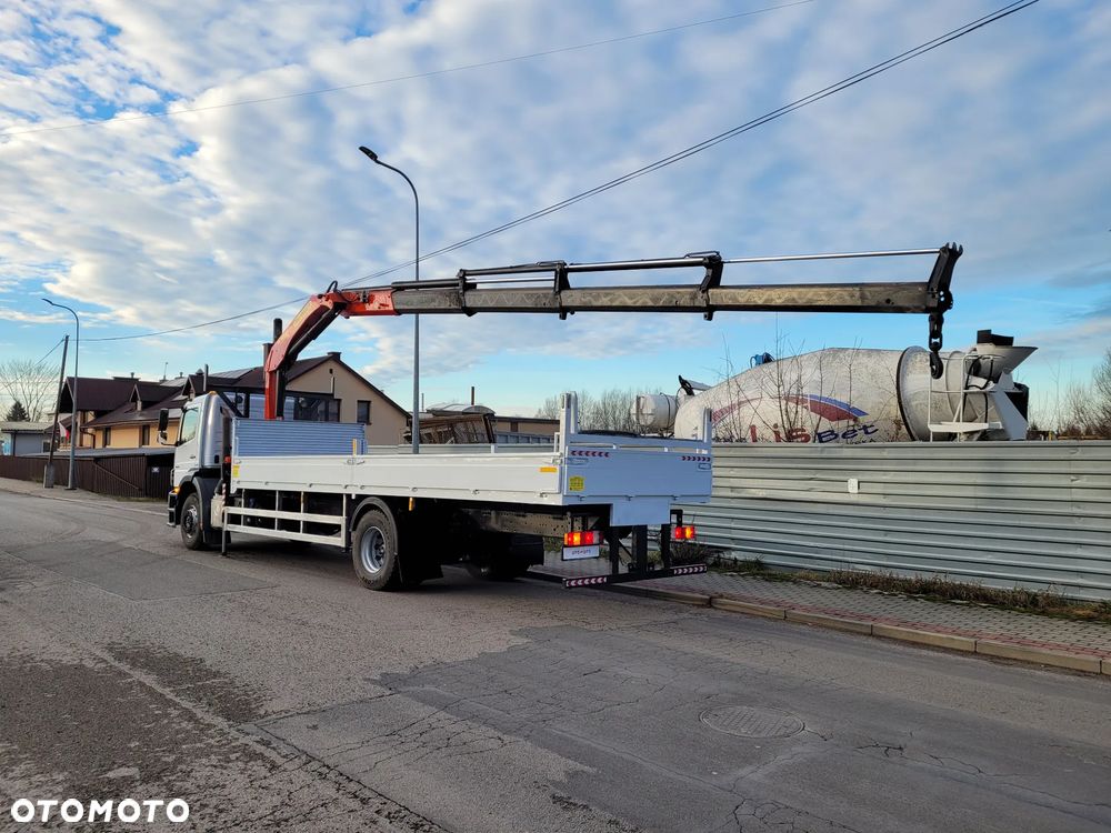 Mercedes-Benz AXOR 1824 // HDS PALFINGER PK 15500 4 WYSUWY 12,20m // SKRZYNIA ŁADUNKOWA 8m // ŻURAW DŹWIG KRAN CRANE // DO WIĘŹBY DACHOWEJ // MOŻLIWOŚĆ SKRÓCENIA - 5