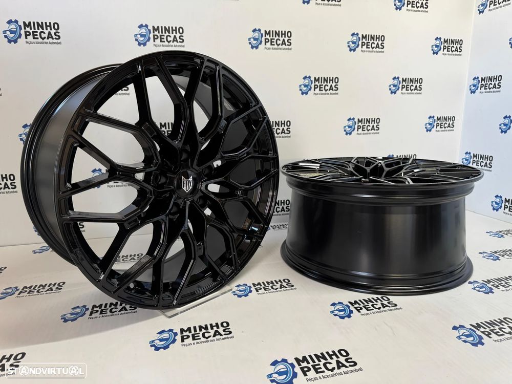 Jantes Fox FX9 em 19 (5x120) Preto Brilho - 6