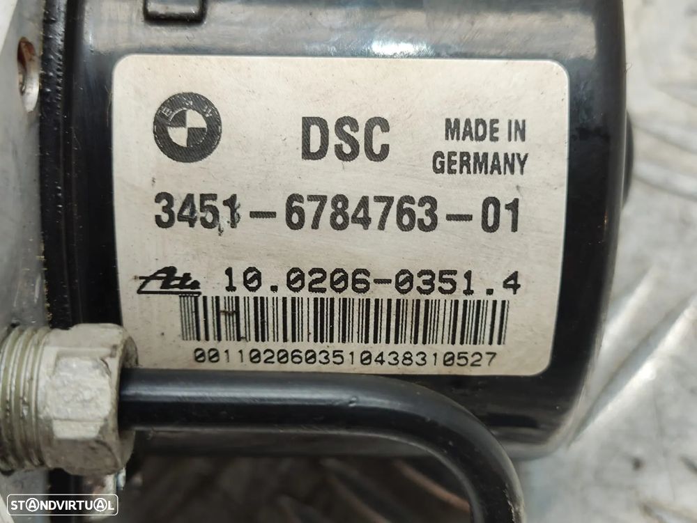 Bomba Modulo Hidraulico ABS Original DSC BMW Serie 1 E81 E82 E87 Serie 3 E90 E91 E92 6784763 6784764 10020603514 - 2