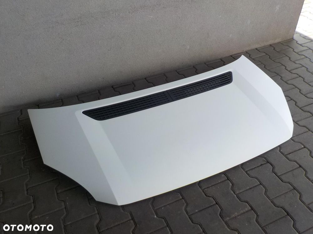 VW CRAFTER 06- MASKA KLAPA POKRYWA PRZÓD BIAŁA ZDROWA LB9A - 3