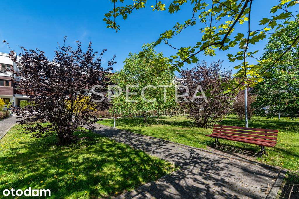 56,7m² z południowym tarasem | Park Decjusza | Wola Justowska
