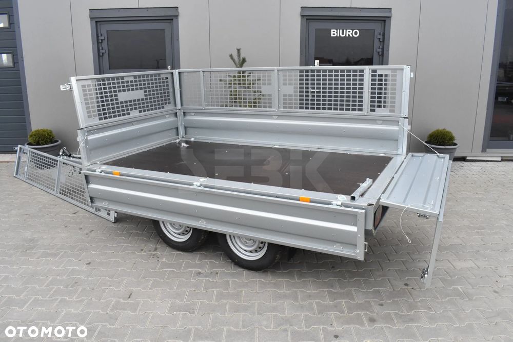 Brenderup SUPER MOCNA PRZYCZEPA 4260 T OTWIERANE WSZYSTKIE BURTY - 18