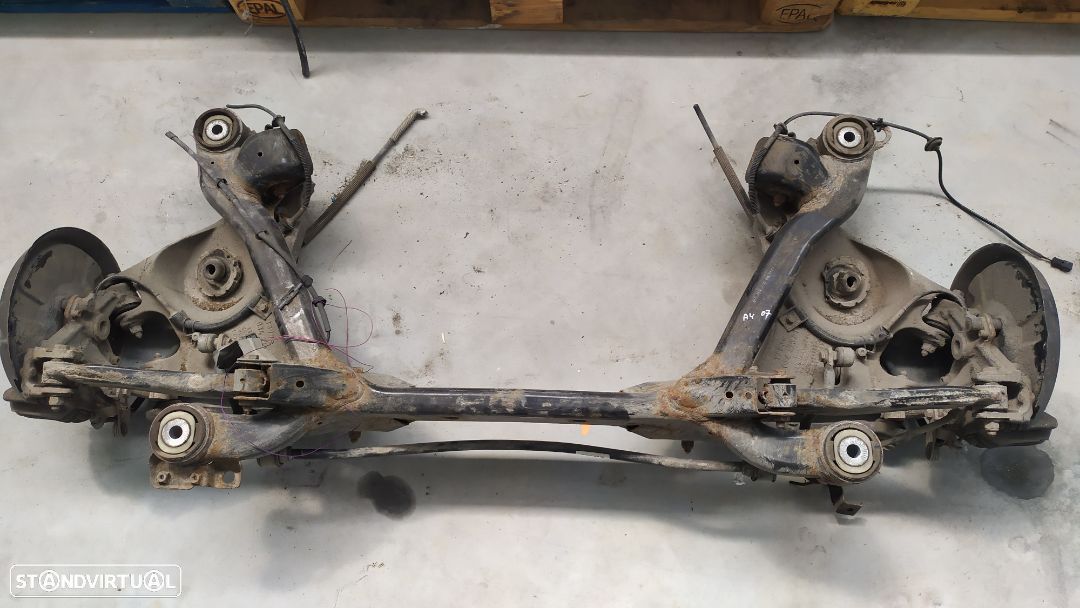 EIXO TRASEIRO COMPLETO AUDI A4 B6 B7 - 1