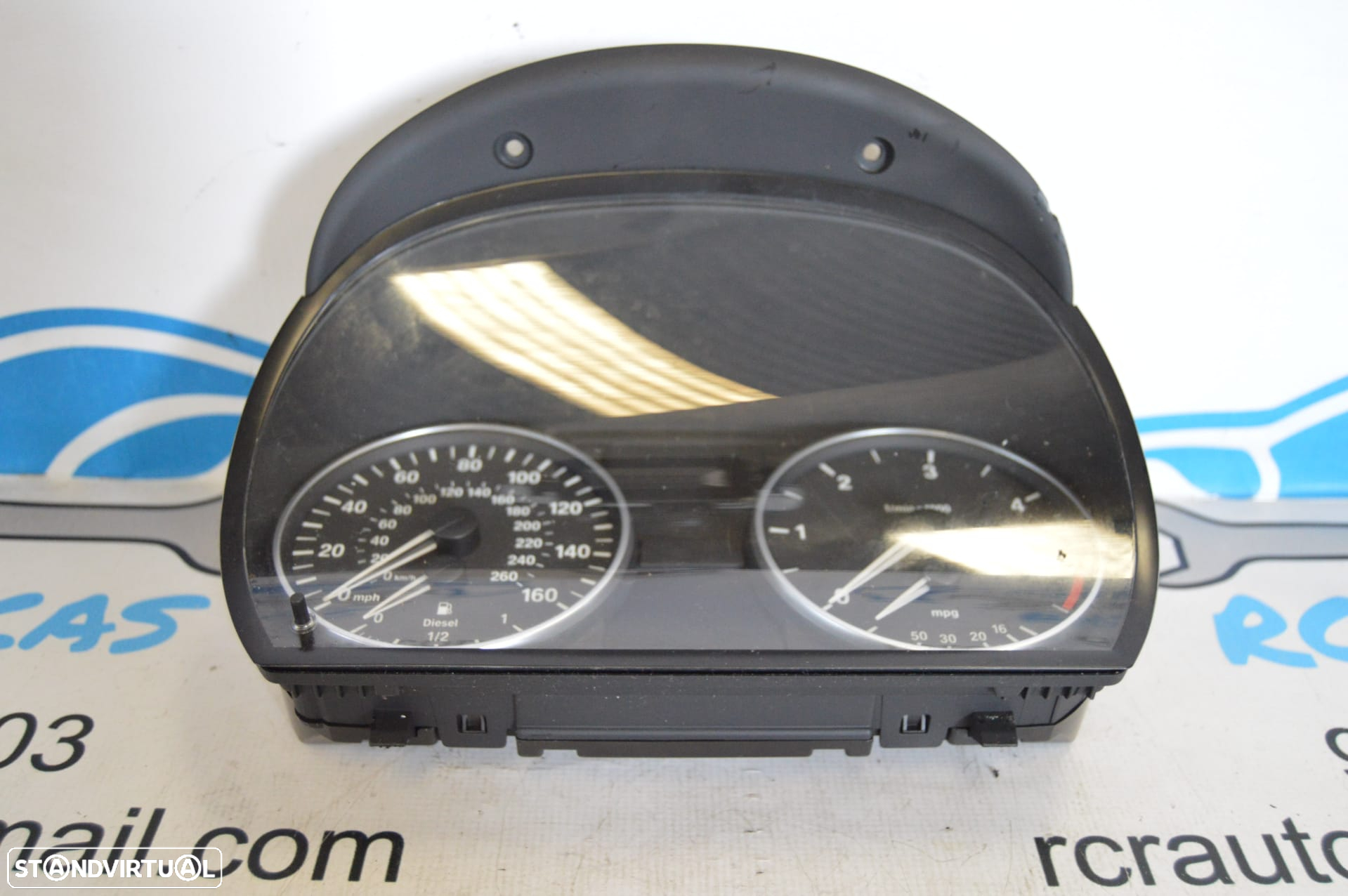 QUADRANTE MOSTRADORES PAINEL INSTRUMENTOS JOHNSON CONTROLS 1025380 BMW SERIE 3 E90 320D 163CV M47D20 204D4 E91 E92 E93 SERIE 1 E83 E82 E87 - 4