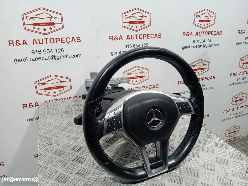 Volante Mercedes Class E W207 com Patilhas Original - 6