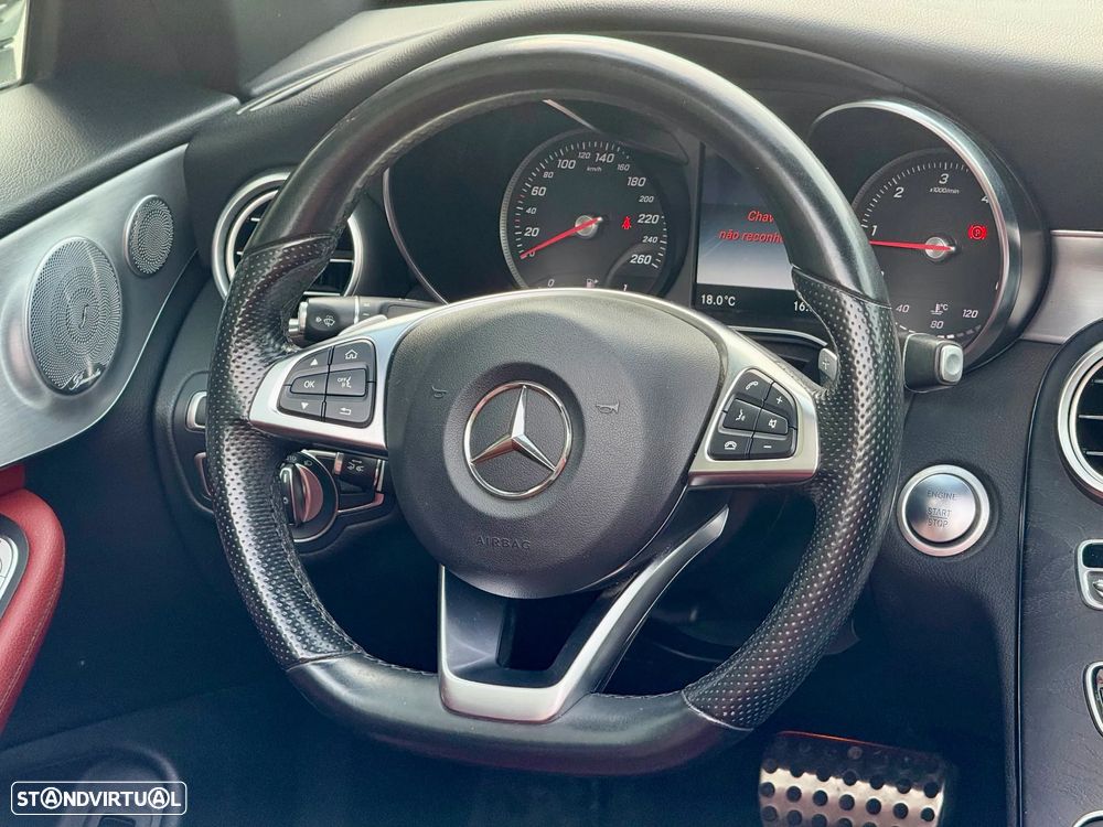 Mercedes-Benz C 220 d Cabrio 9G-Tronic AMG Line - 14