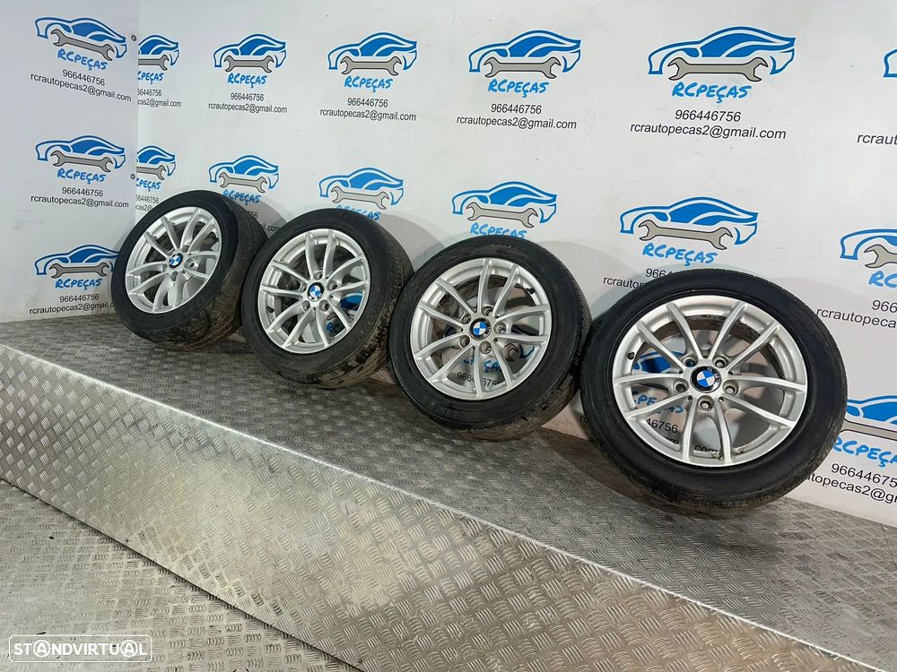 .Conjunto Jantes 16 Originais BMW Style 378 5x120 ET40 7J 6796202 - 4