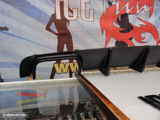 Difusor / Lip / Spoiler em fibra de vidro para BMW E39 1996-2003 - 3