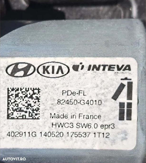 Macara motoras geam electric cu panou interior stanga dreapta fata spate Hyundai i30 PD PDE gen 3 - 2
