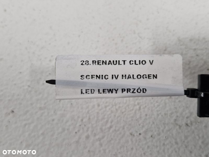 RENAULT SCENIC IV 4 LIFT CLIO 5 V HALOGEN LED LEWY PRZÓD 261550862R - 7
