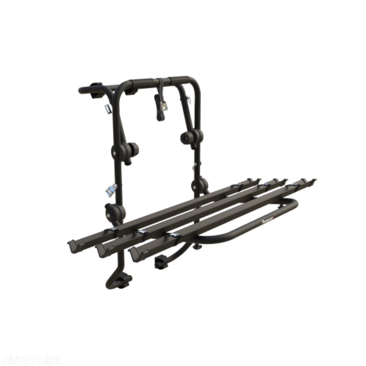 Suport 3 biciclete Peruzzo Padova 378/3N cu prindere pe haion, Negru - 1
