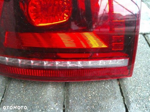 VW PHAETON 3D0 LIFT 09-13 LAMPA TYLNA LEWA LED EUROPA CIEMNA - 3