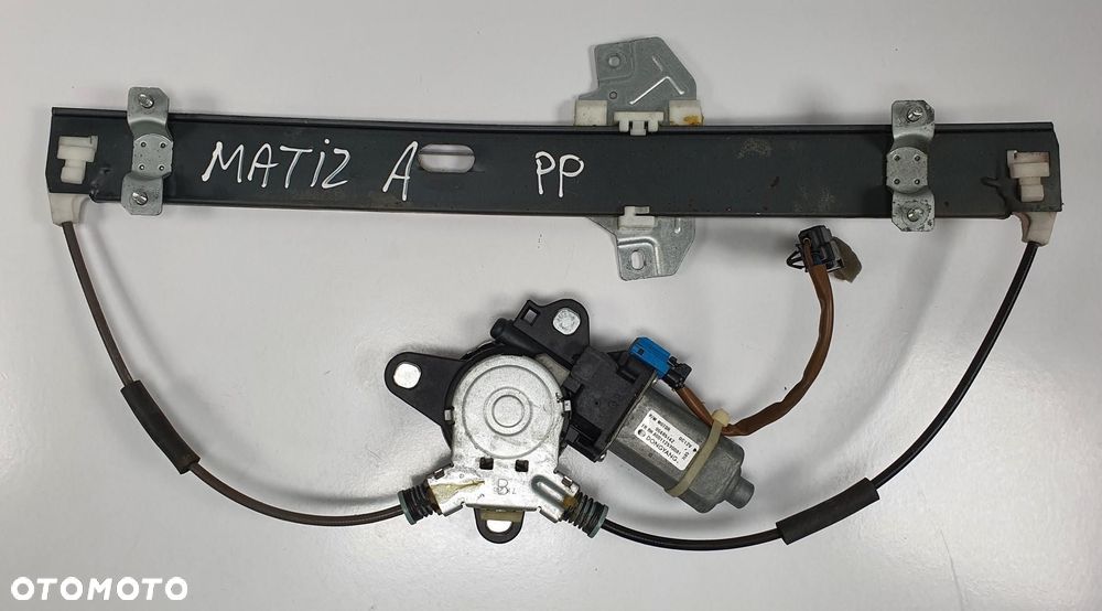 MECHANIZM PODNOŚNIK SZYBY PRAWY PRZÓD CHEVROLET MATIZ II 96485142 - 1