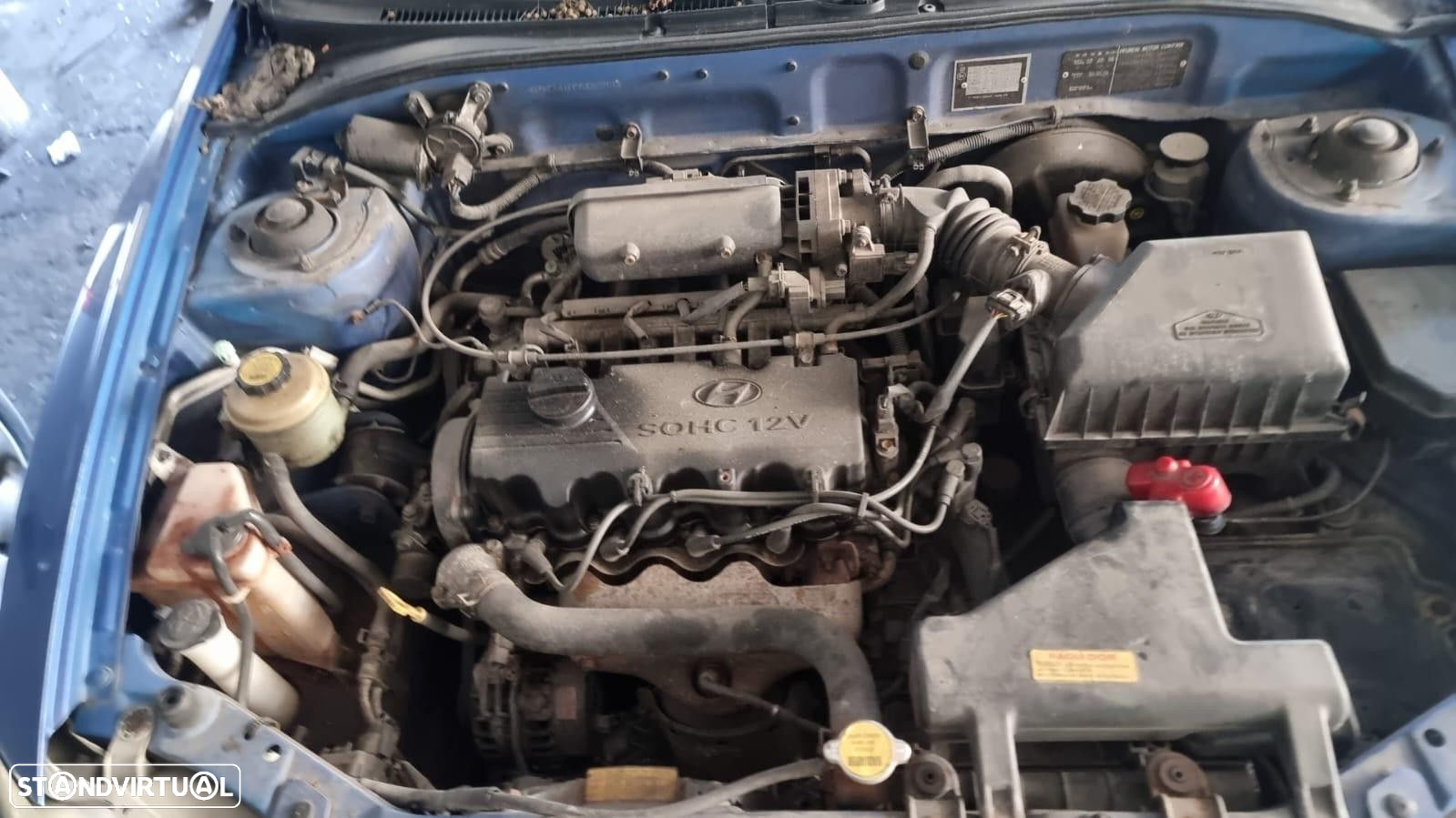 Hyundai Accent 1.3i de 2000 disponível para peças - 5