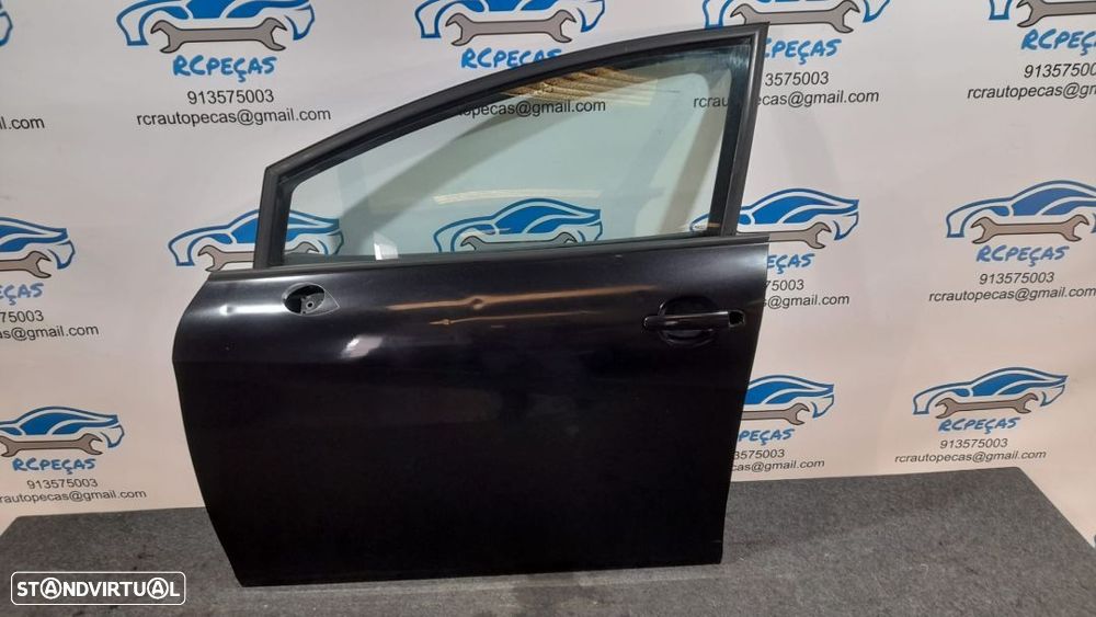 PORTA FRENTE FRONTAL ESQUERDA SEAT LEON 1P FECHO ELEVADOR MOTOR PUXADOR VIDRO - 1