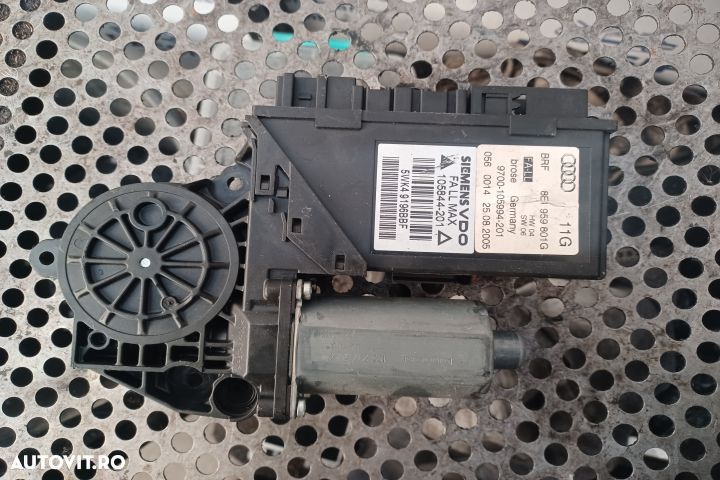 Motoras macara geam fata stanga 0130821765 Audi A4 B7  [din 2004 pana  2008] Avant wagon 5-usi 1.9 - 1
