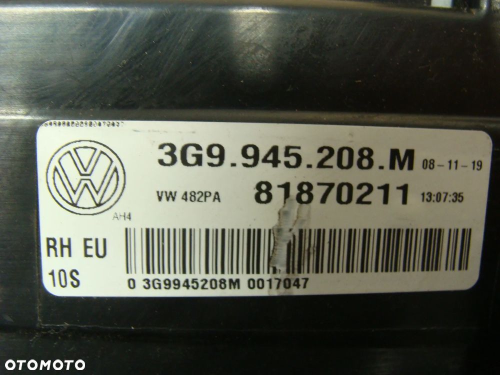 VW Passat B8 LIFT Kombi Lampa Tylna Prawa Led Tył 3G9945208M - 7