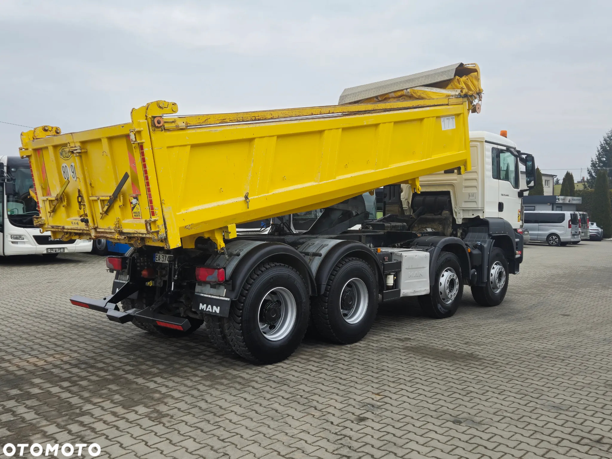 MAN TGS 35.440 / 2 STRONNA WYWROTKA/ HYDROBURTA / SPROWADZONY Z FRANCJI - 29