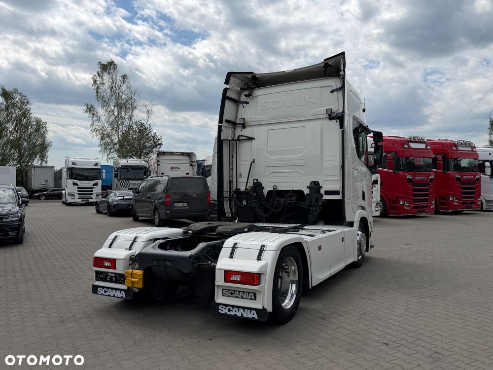 Scania Low deck mega r450 z Niemiec alcoa full led dwa duże zbiorniki navi klima postojowa nowe Tacho - 7