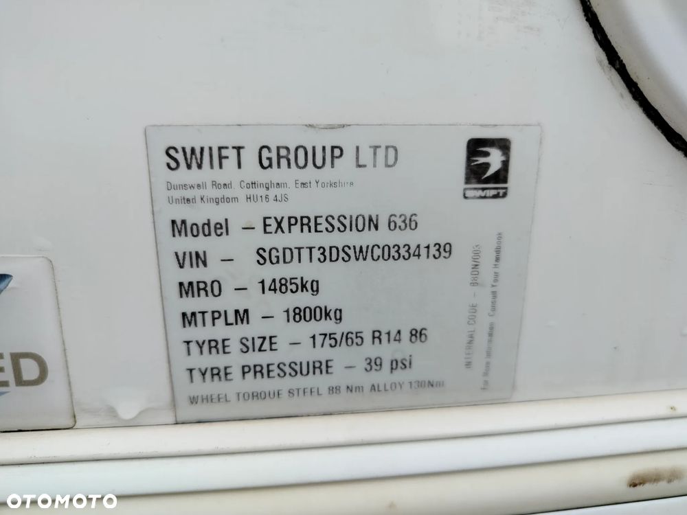 SWIFT Challenger Expression 636 - 27