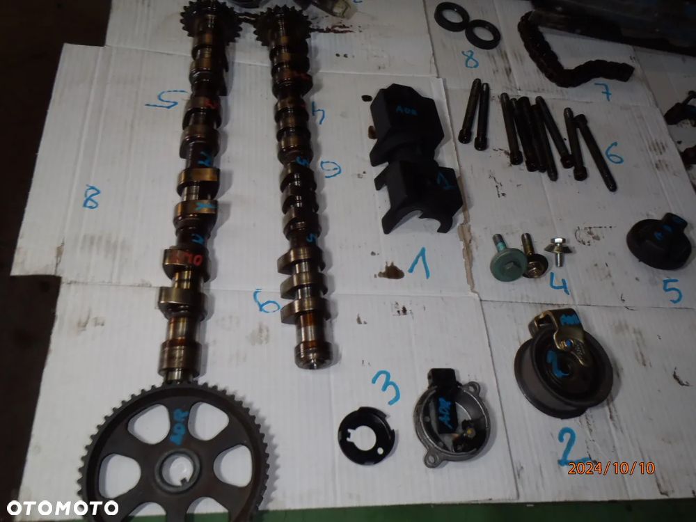 silnik wałek wałki ssący  obudowa wałka vw passat b5 audi a4 skoda seat 1.8 20v adr 058 103 373 d bez egr turbo jak nowy - 20