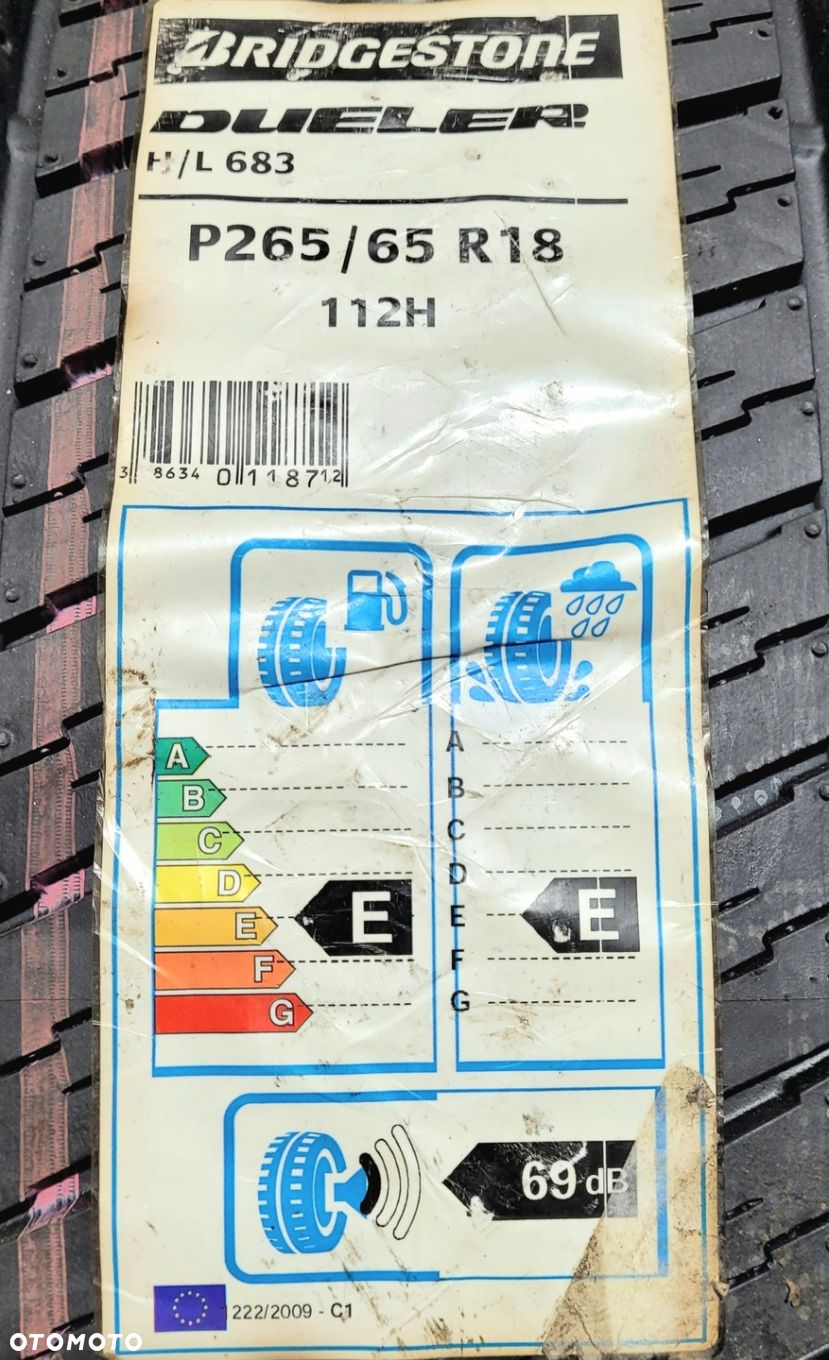 2x Bridgestone Dueler H/L 683 265/65R18 112H W11A - 4
