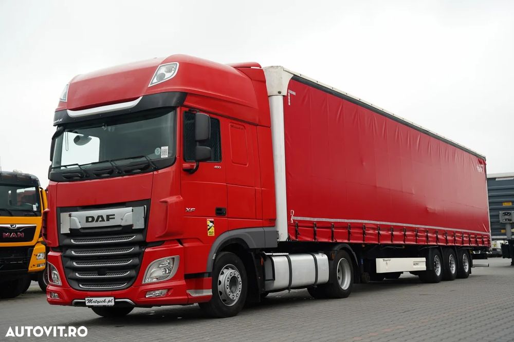DAF XF 480 / KIT / LOWDECK / SSC / + WIELTON / CORTINĂ / MEGA / BDE / LIFT / SAF - 1