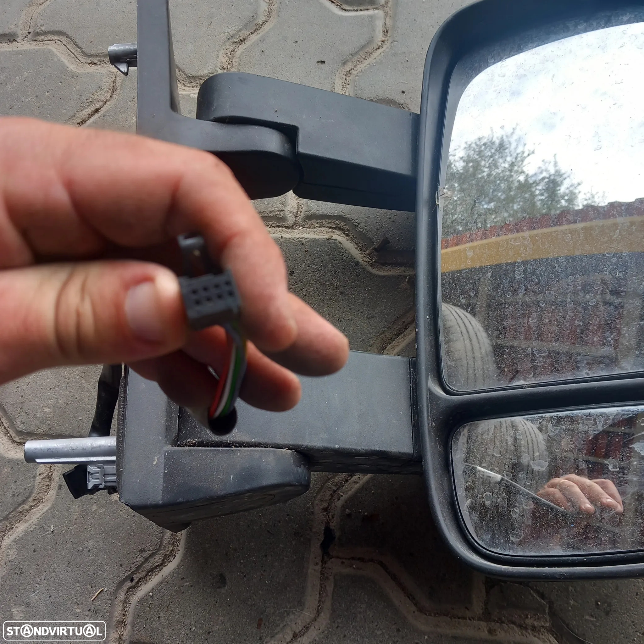 Espelho passageiro fiat ducatto 3 24001916260300 - 6