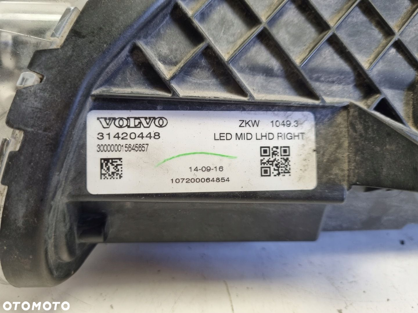 Volvo V40 II XC40 LIFT PRZEDNIA LAMPA PRAWA prawy przód LED 31420448 - 3