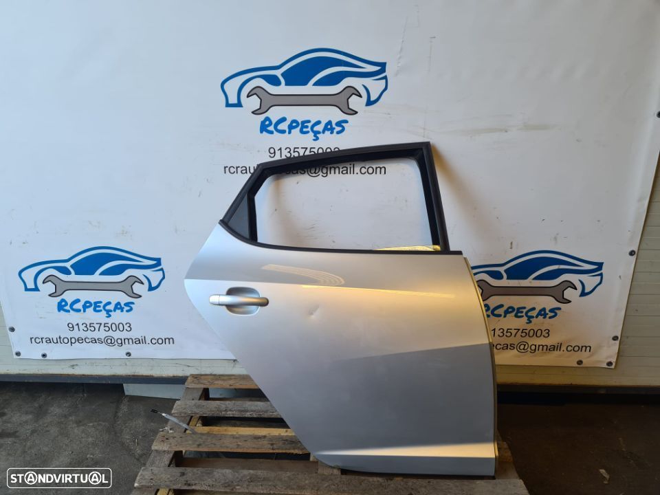 PORTA TRASEIRA TRÁS DIREITA SEAT IBIZA 6J FECHO ELEVADOR MOTOR PUXADOR VIDRO - 1