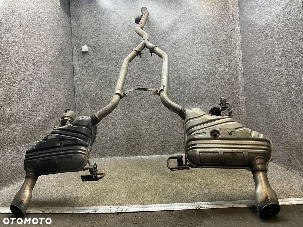 Tlumik koncowy tlumiki wydech prawy lewy Mercedes ML W164 3.0 CDI V6 KPL - 5