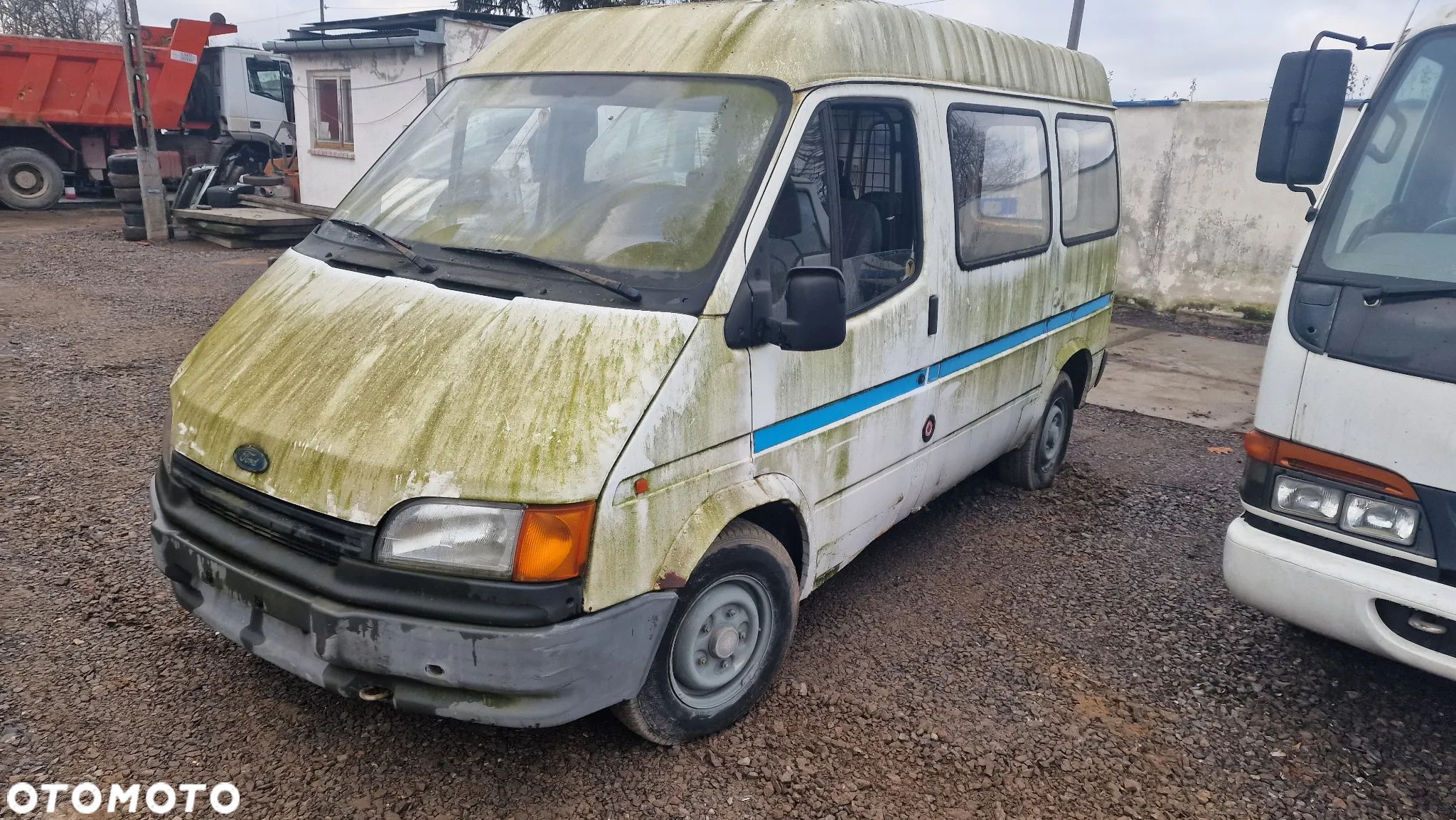 ford transit mk5 94-00 maska zderzak lampa grill błotnik drzwi zbiornik paliwa szyba lusterko - 1