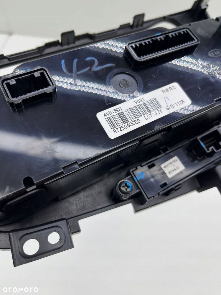 KIA OPTIMA III PANEL REGULACJA NAWIEWU KLIMATYZACJI 972504UCE0 - 10