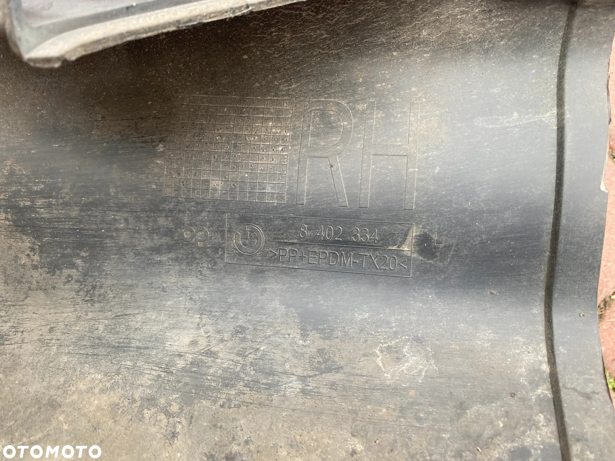NAKŁADA LISTWA BŁOTNIKA PRZÓD LEWA PRAWA BMW X5 E53 8402333 8402334 - 11