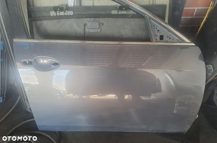 MAZDA 6 GH 09r HB DRZWI PRAWY PRZÓD PRZEDNIE GOŁE - 2
