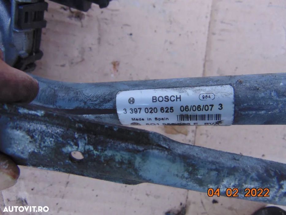 Motoras stergatoare VW Polo 2002-2009 ansamblu stergatoare Fabia Ibiza - 2