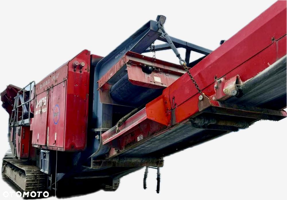 Terex Finlay J-1175, tylko 3500h, magnes, odsiew boczny. DUŻA kruszarka 53t