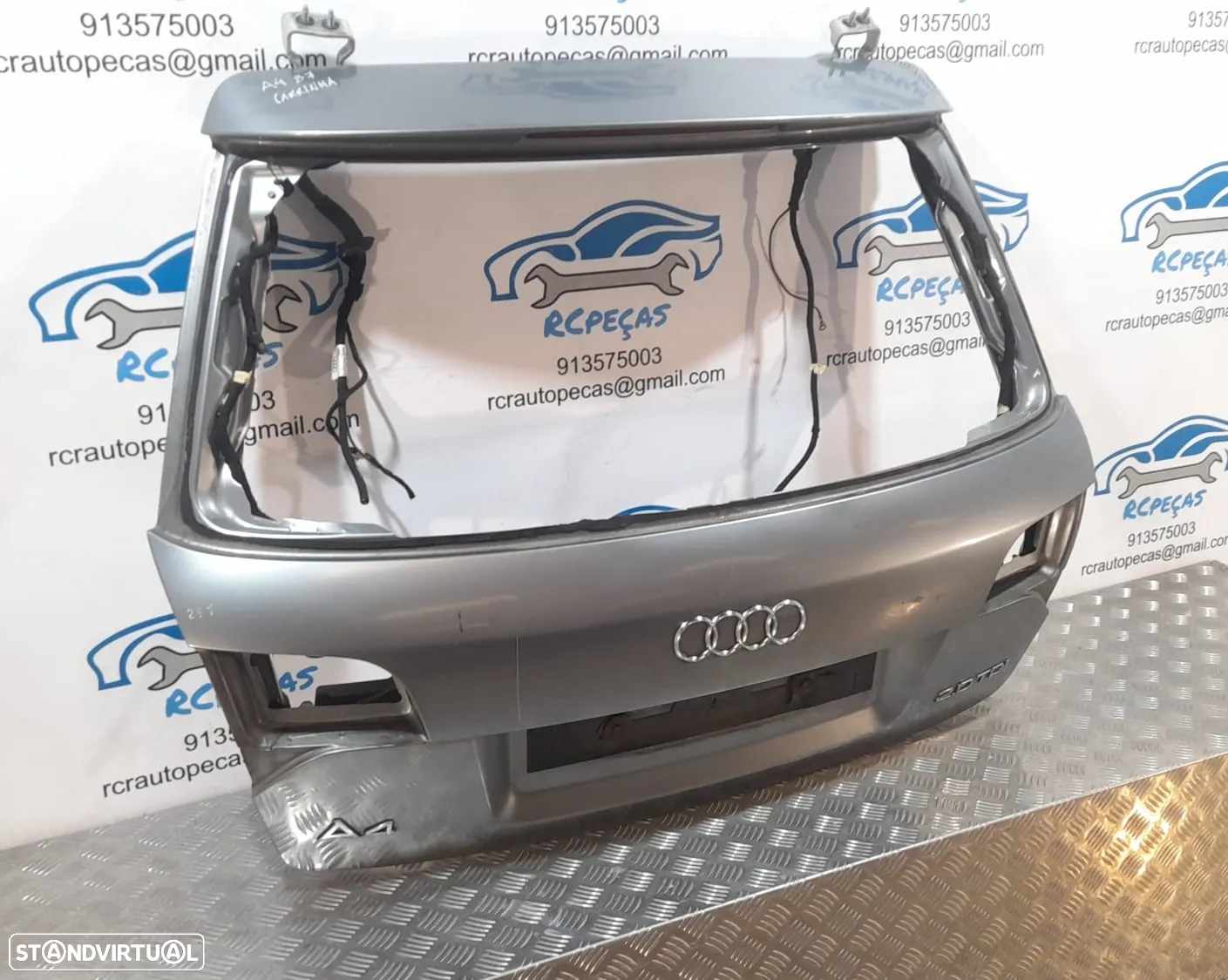 PORTA TAMPA MALA AUDI A4 B7 AVANT CARRINHA SLINE S LINE S-LINE 8E9827023P 8E9827023 3º STOP AILERON ALERON SPOILER LIP - 3